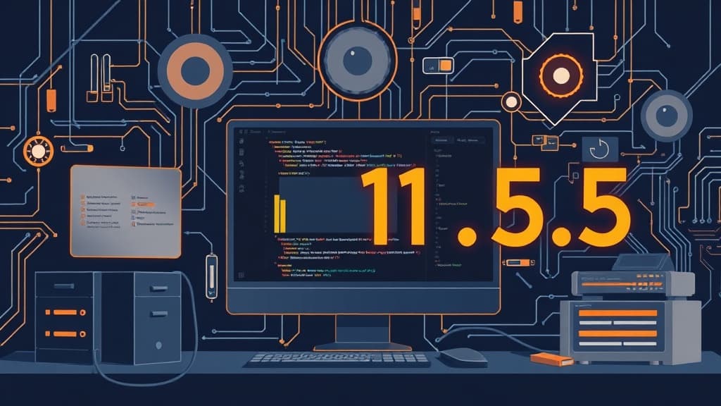 Professional technical illustration of next.js 15.5: enhancements in image optimization modern developer aesthetic clean mini