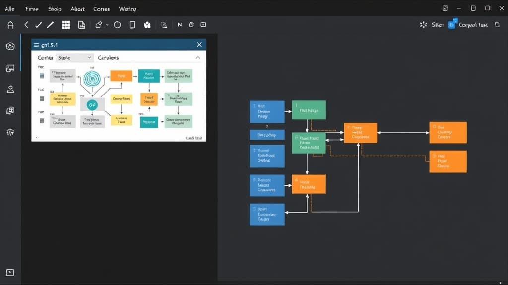 Development workflow for gpt-5.1: enhanced fine-tuning capabilities for domain-specific applications technical diagram style 